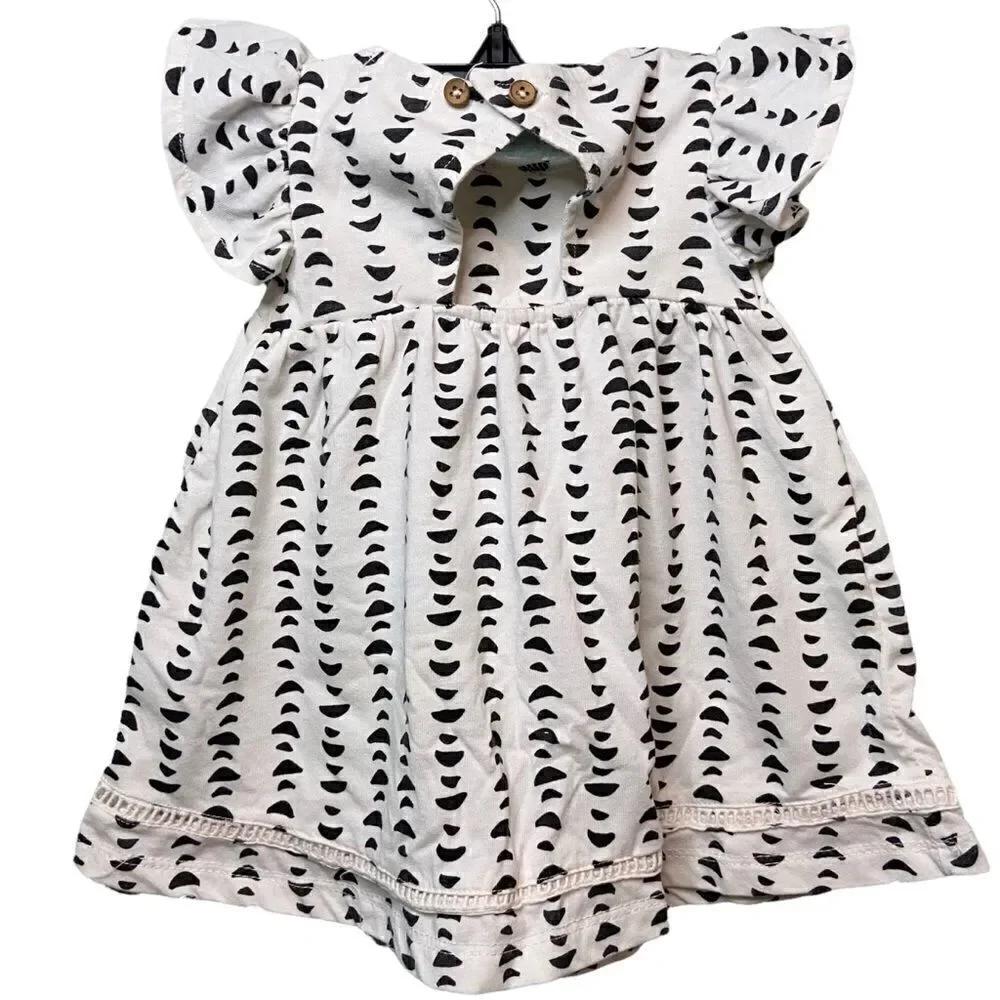 Jessica Simpson Printed Ruffle Short Sleeve Dress in Size 3-6 Months
